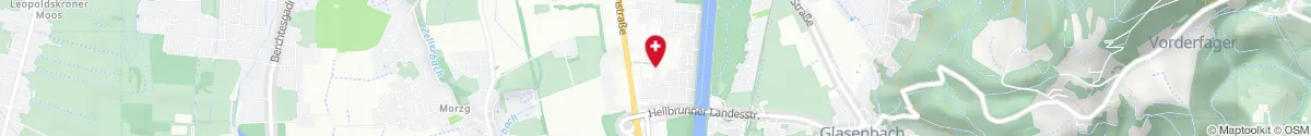Kartendarstellung des Standorts für Salzach Apotheke in 5020 Salzburg